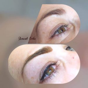 Kikopott szemöldök púderes technikával frissítve